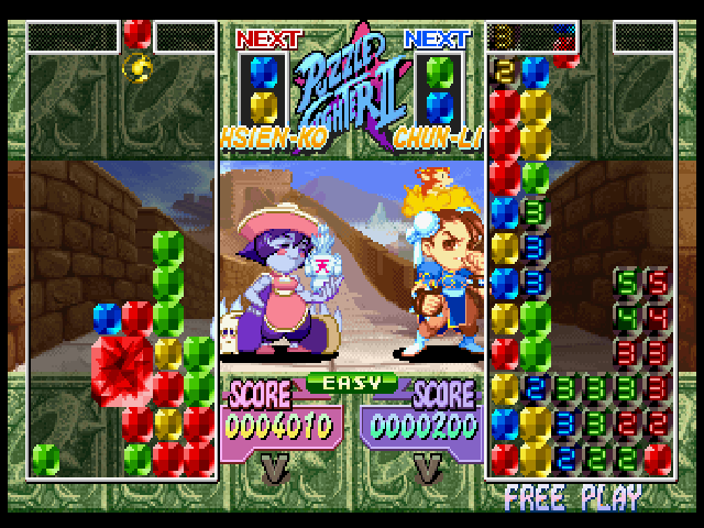 Super Puzzle Fighter II Turbo screenshot 5 for Sega Saturn